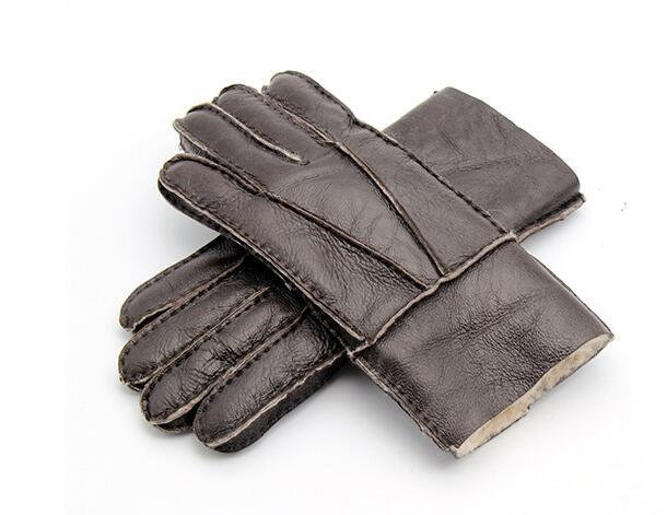 Men's Gloves Sheepskin Fur Gloves