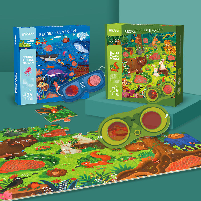 Explorer des puzzles en papier pour les enfants 