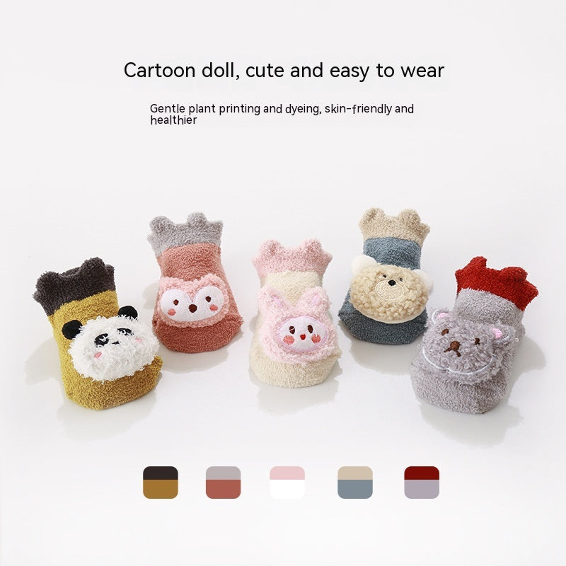 Baby Thick Warm Cartoon Socks