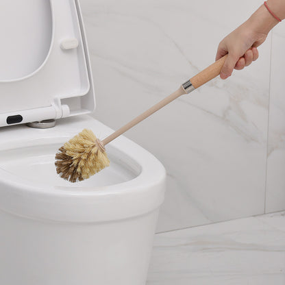 Wooden Household Handle Toilet Brush Cleaning Tools Bathroom Cleaning Brush Kitchen Floor Cleaner Brushes