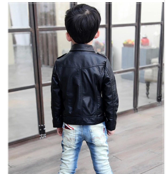 Veste en cuir pour enfants