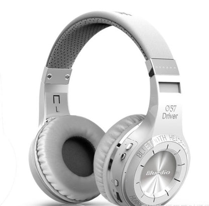Bluedio Hörlurar Vita Silver