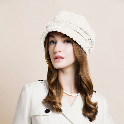 Chapeaux d'automne et d'hiver pour femmes, chapeaux de style occidental pour dames