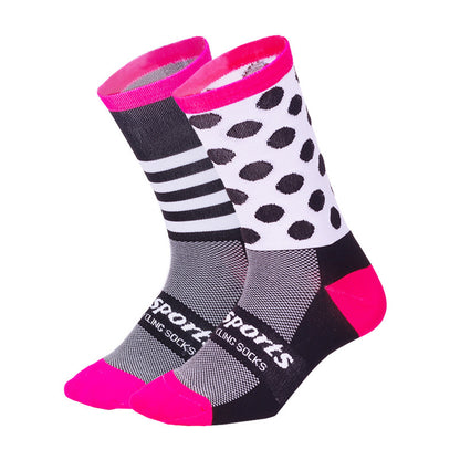 Chaussettes de cyclisme chaussettes de skate de course