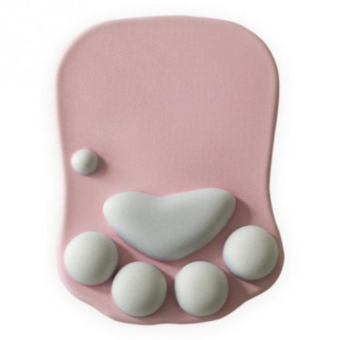 Personlighet Cat Paw Bekväm mjuk kontor Desk Decor Handled Support Mus Pad