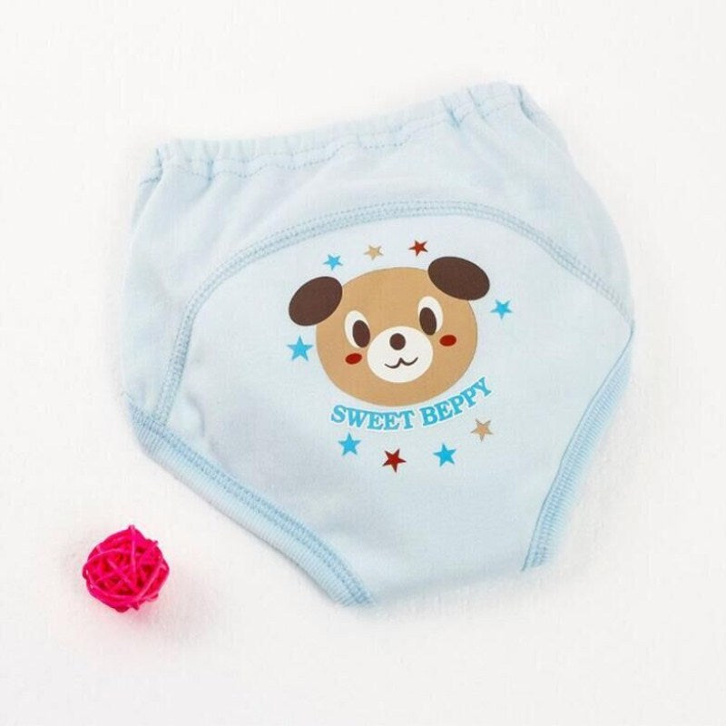 Reusable Nappies Training Pants 4 Layers Baby Shorts Underwear Waterproof Cotton Potty Infant Urinate Pants