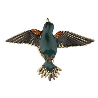 Hot-selling in Europe and America, retro and exaggerated personality, bird brooch, animal brooch, brooch, brooch