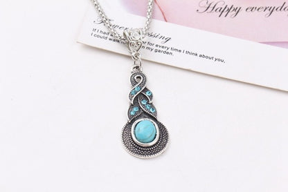 Turquoise Necklace Earrings - Elegant and Stylish