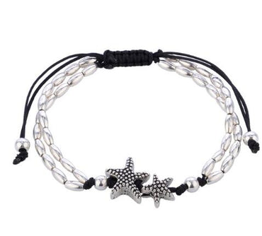 Bracelet de cheville Vintage pour femmes et filles, bijoux de pied rétro, chaîne de jambe, breloque en perles d'étoile de mer, bijoux de plage à la mode