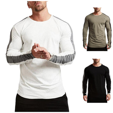 T-shirt à manches longues pour hommes