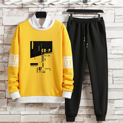 Korean Fashion Long Sleeve Two Piece Set