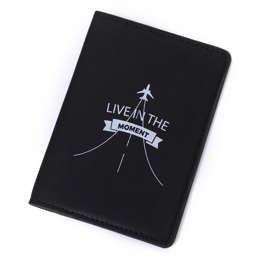 PU Leather Passport Cover Men Wallet