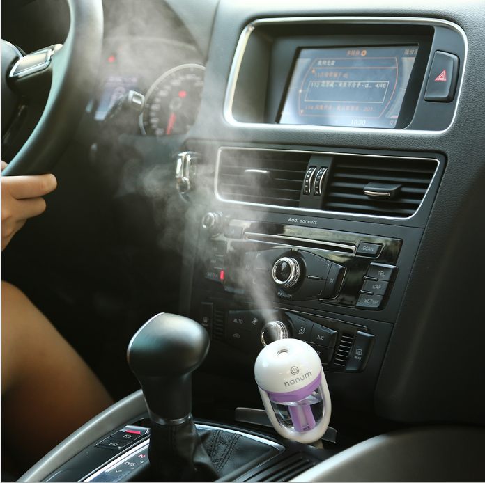 Humidificateur de voiture, purificateur d'air, désodorisant, diffuseur d'huile essentielle