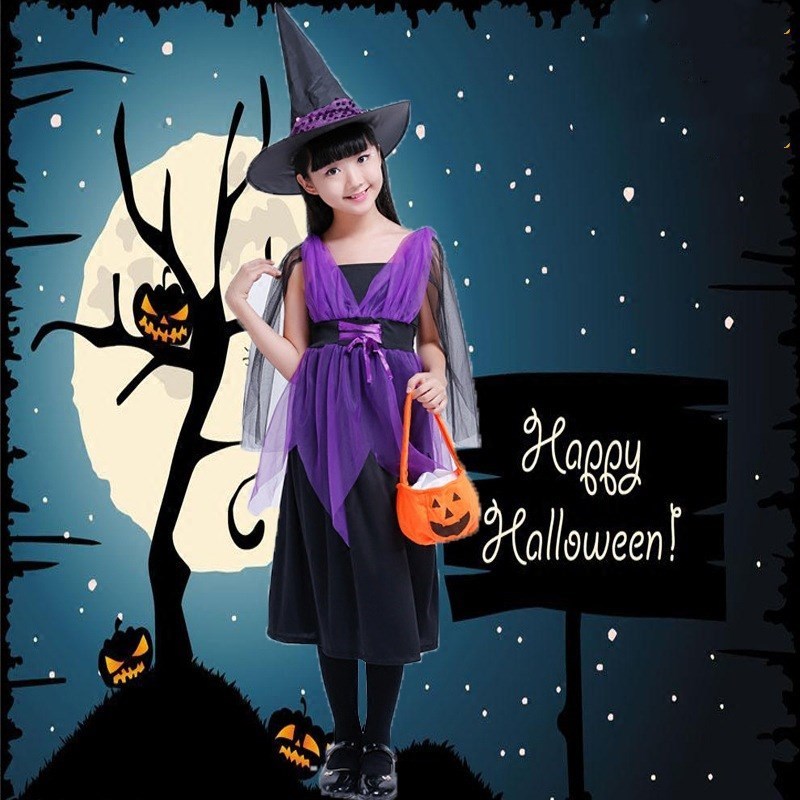 Costume d'Halloween pour enfants Costume de princesse