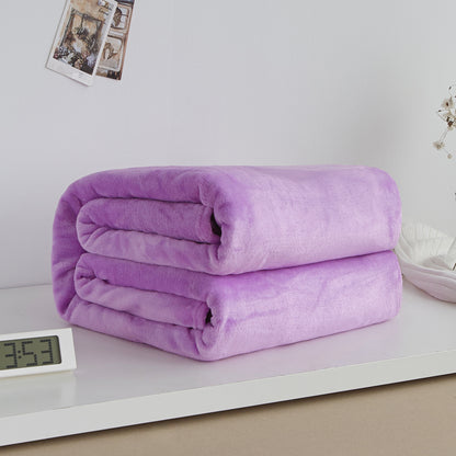Flanellfilt korall filt
