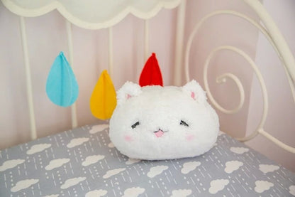 White Rabbit Plush Toy Stuffed Cute Bunny Toy Home Decor Bunny Pillow Spherical Cushion Anime Characters Birthday Gifts