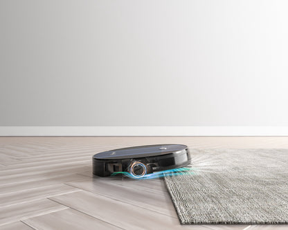 Geek Smart Robot Vacuum Cleaner G6 Plus, Ultra-Thin, 1800Pa Strong Suction, Automatic Self-Charging, Wi-Fi Connectivity, App Control, Custom Cleaning, Great For Hard Floors To Carpets