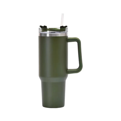 Tasse isotherme en acier inoxydable 40oz Paille Bingba