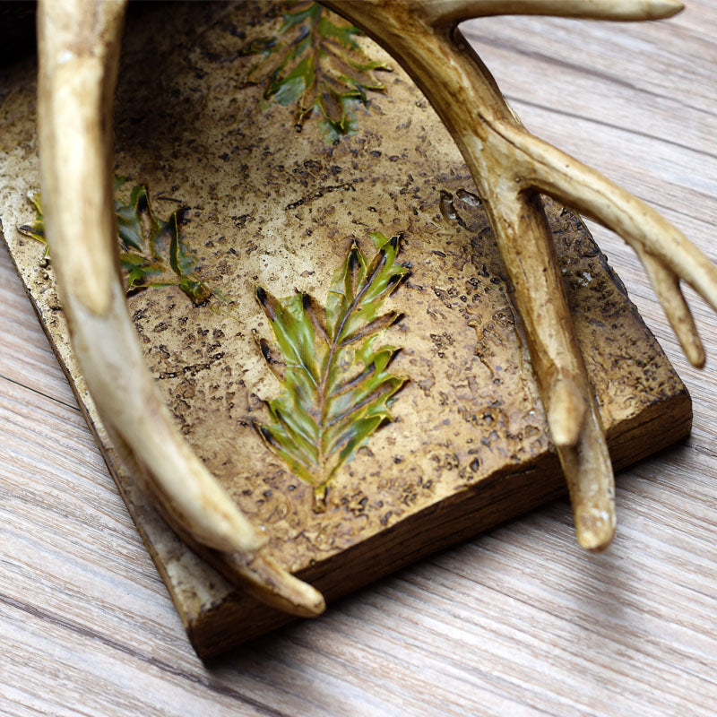 Office Decoration Ornament Antler Bookends