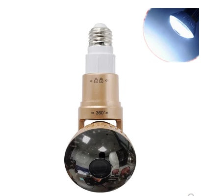 Wifi Light Bulb Security Camera