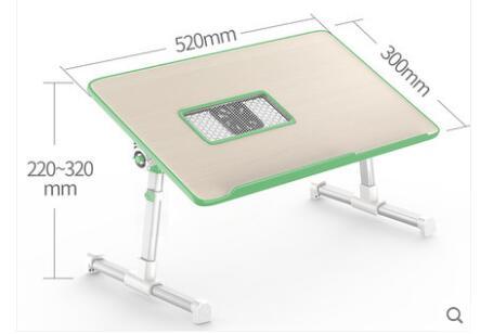 Justerbart laptopstativ Hopfällbart bärbart laptop-sängbord Kan lyftas stående 