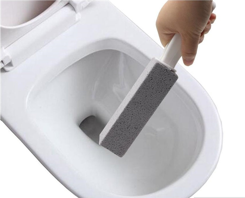 Portable Pumice Stone Water Toilet Bowl Cleaning Brush Bowl