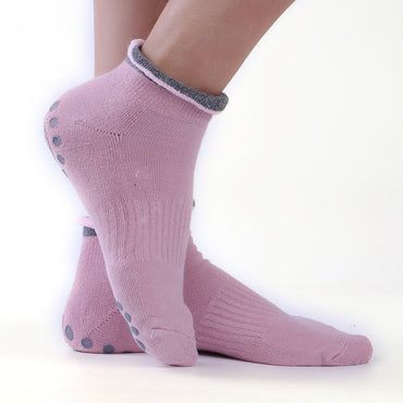 Non-slip yoga socks, silicone granules, yoga socks, floor socks