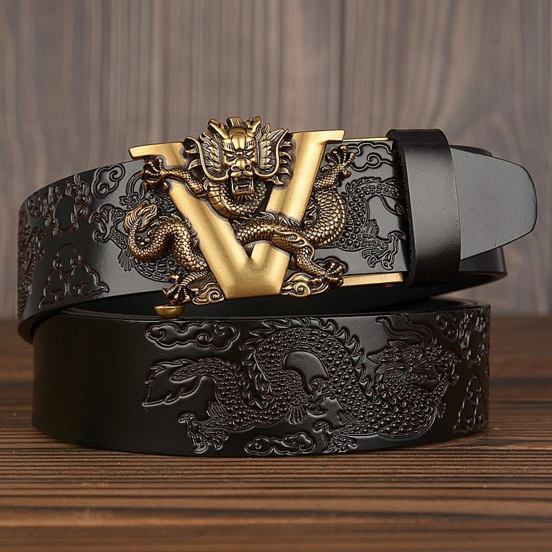 Ceinture en cuir pour hommes