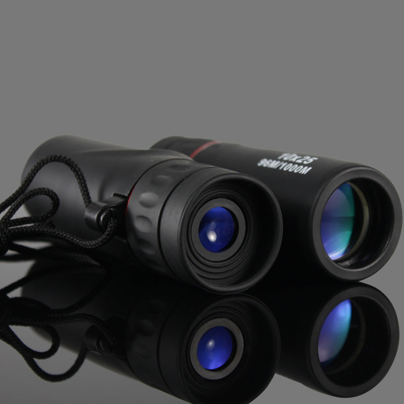 Ortable Monocular 10x25 High-definition Night Vision Pocket Mini Photo Single Pass-Through Glasögon utomhus