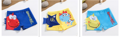 Swimsuit Cute Cartoon Big Children Print Shorts