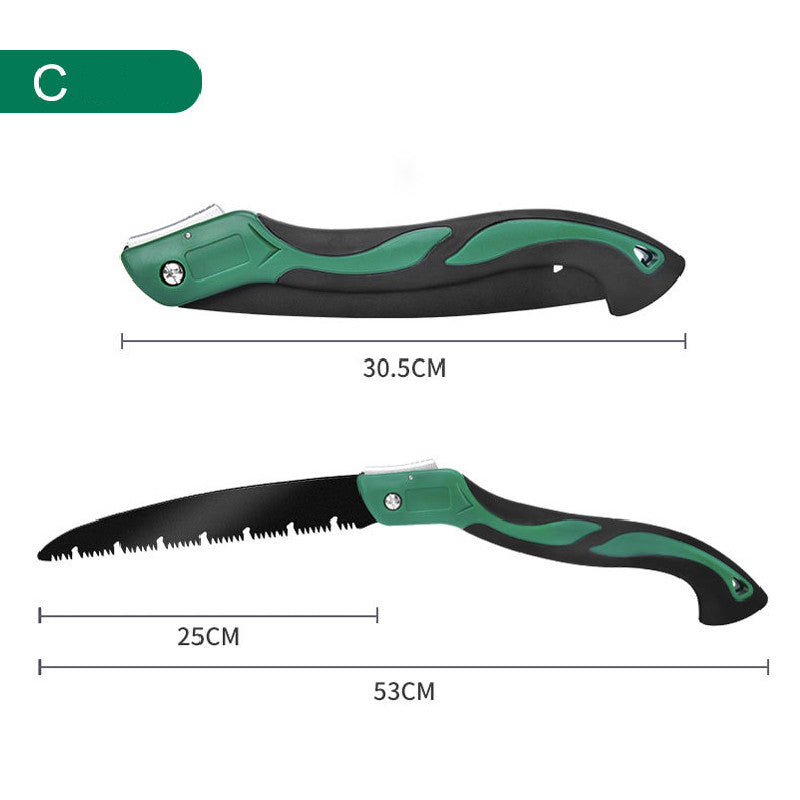 Scie à main scie à bois scie pliante domestique élagage d'arbres fruitiers scie de jardin outils de scie de coupe extérieurs multifonctionnels en gros