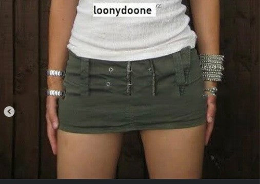 Womens Summer Fashion Denim Skirt