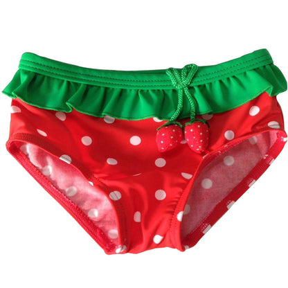 Strawberry children's swimsuit