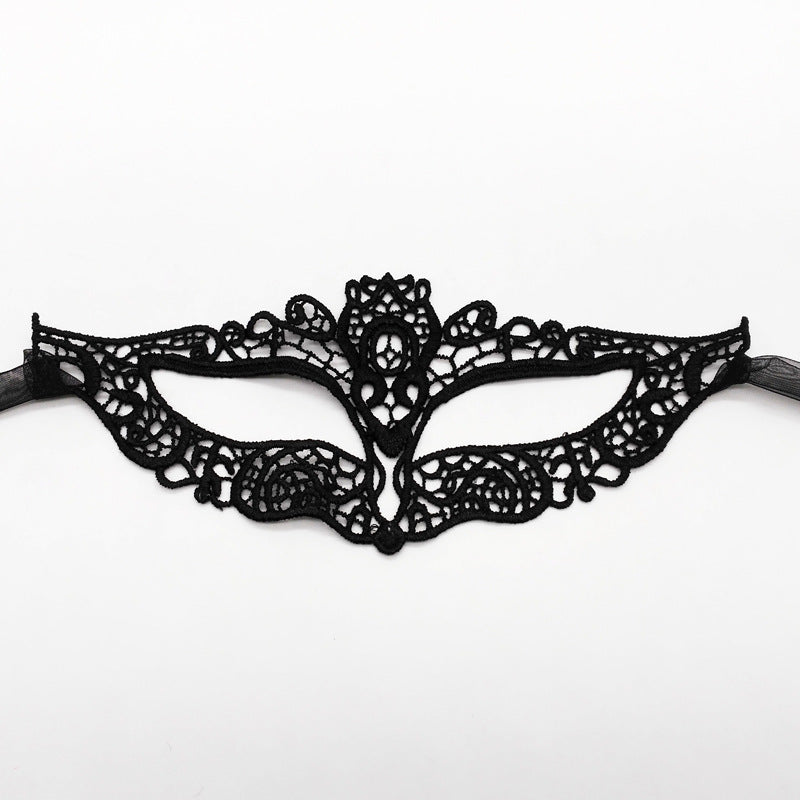 Bal Party Lace Double Gaze Eye Mask Unshaped Festival Supplies