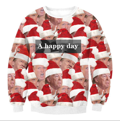 Rådlig jul SWEATER Semester Santa Elf Roliga kvinnor män tröjor toppar hösten vinter kläder till vintern