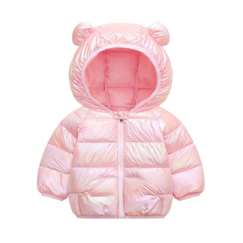 Cartoon children's down padded jacket