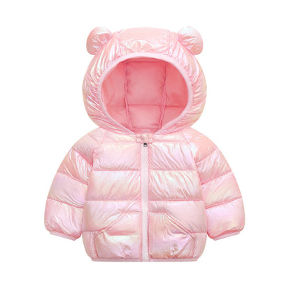 Cartoon children's down padded jacket