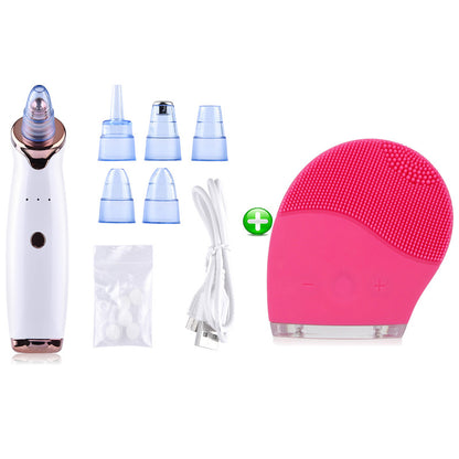 Blackhead Remover Skin Care Face Clean Pore Vacuum Acne Pimple Removal Vacuum Suction Facial Diamond Dermabrasion Tool Machine