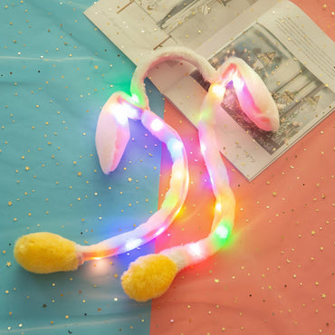 Rabbit ear plush toy
