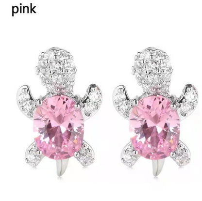 Cute Little Animal Niche Design Earrings Jewelry Stud Earrings