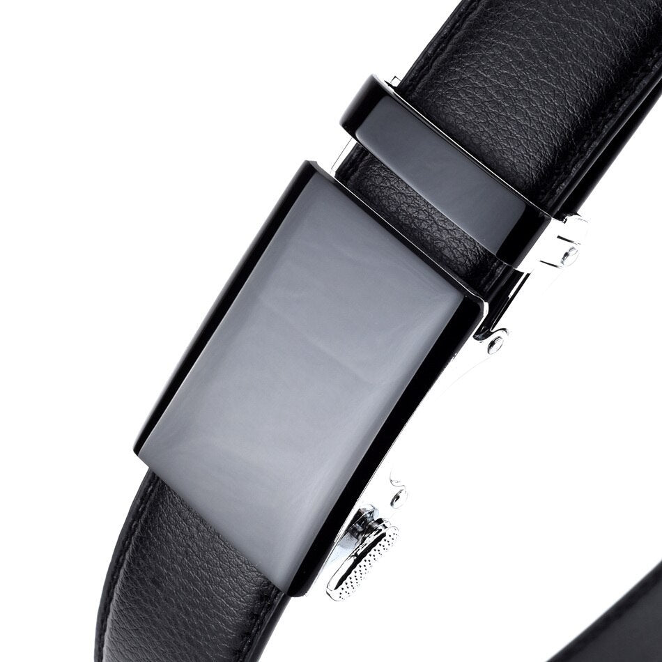 Men's Business Automatic Buckle Belt - Professional Efficiency
