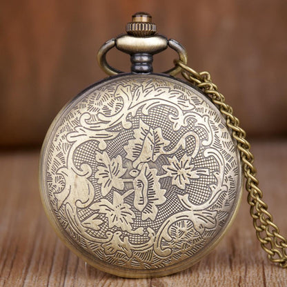 Animal Dinosaur Necklace Pocket Watch Souvenir