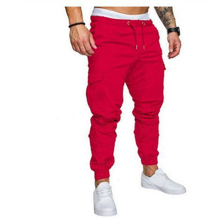 Casual pants, leg pants, male