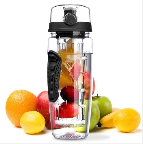 Infuseur à fruits gratuit, flacon shaker à jus, flacon à bière