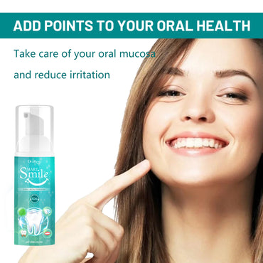 Oral Cleaning Mousse Whitening Teeth Gum Care