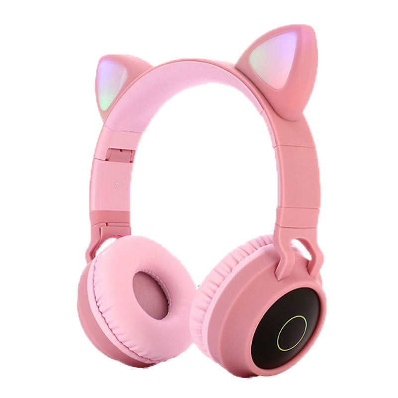 Söta Bluetooth 5.0-hörlurar stereo trådlösa headset