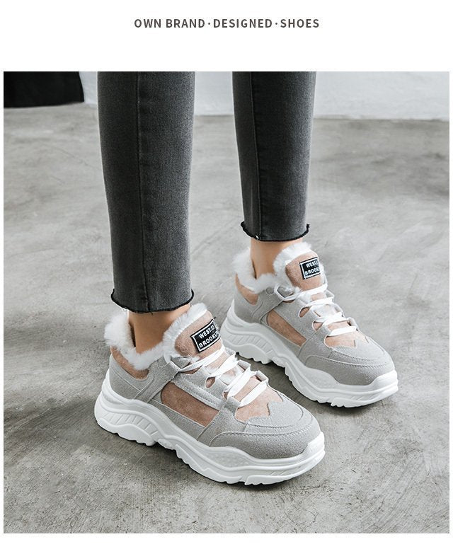 Trifle shoes sneakers cotton shoes women sneakers