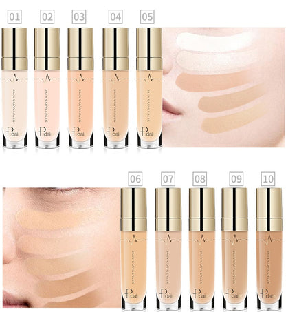 Pudaier foundation Professional Moisturizer Face Base MakeUp Långvarig Bekväm Concealer Makeup Kosmetisk Concealer