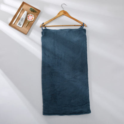 Coral Fleece Women's Sling Bath Towel Can Be Worn For Bathing