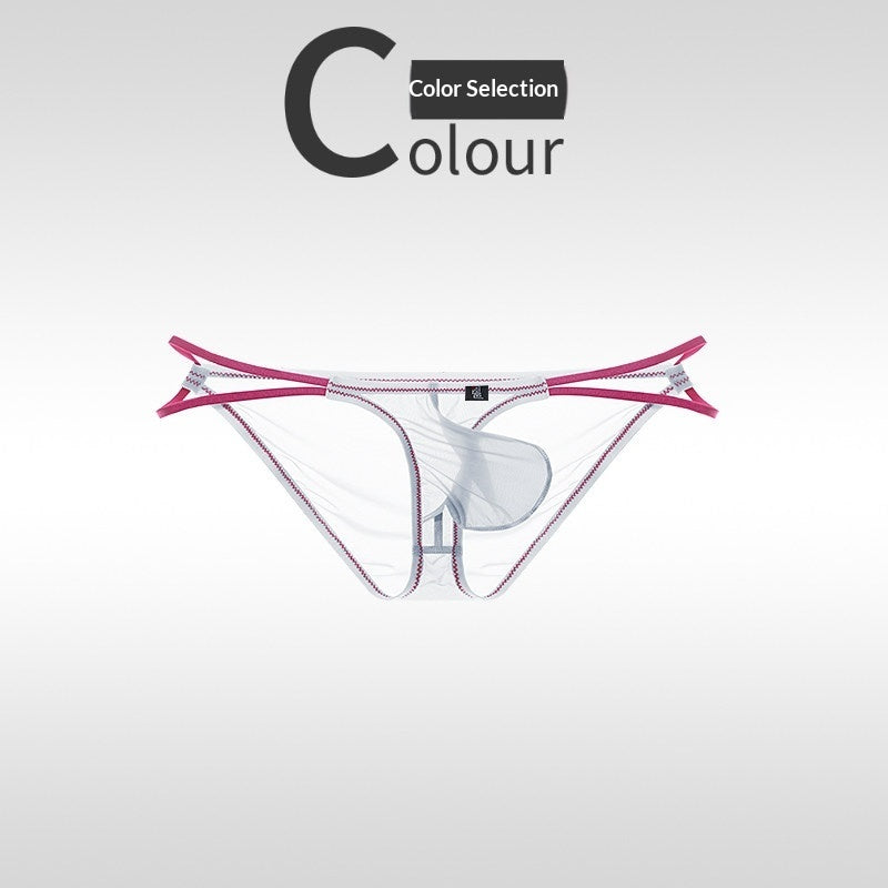 Ultra-thin Ice-silk Mens Briefs With A Slimming Waistband